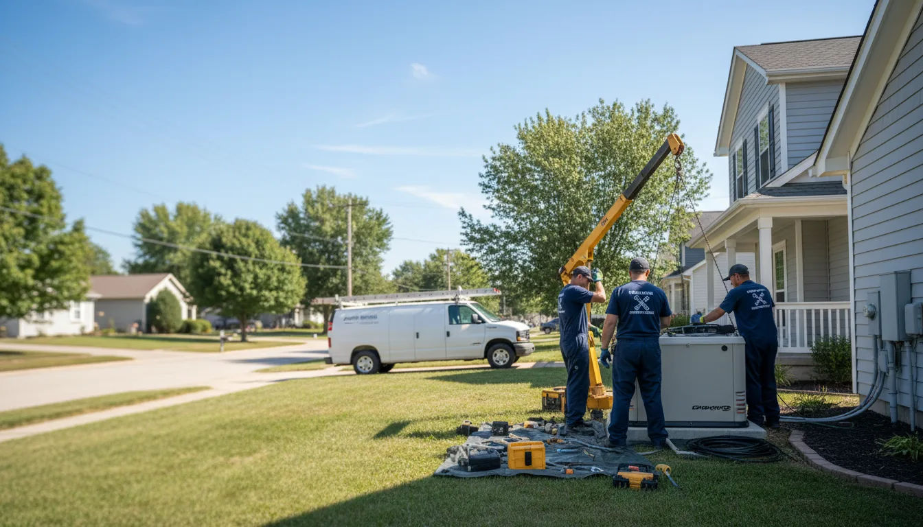 Generator Installation in Manvel, TX near me